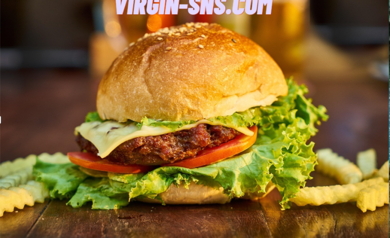 Burger Lezat Makanan Favorit & Topping Spesial