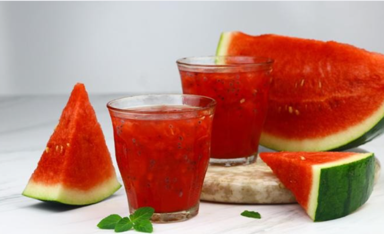 Semangka Seedless Makanan Segar Dari Afrika Bagian Selatan