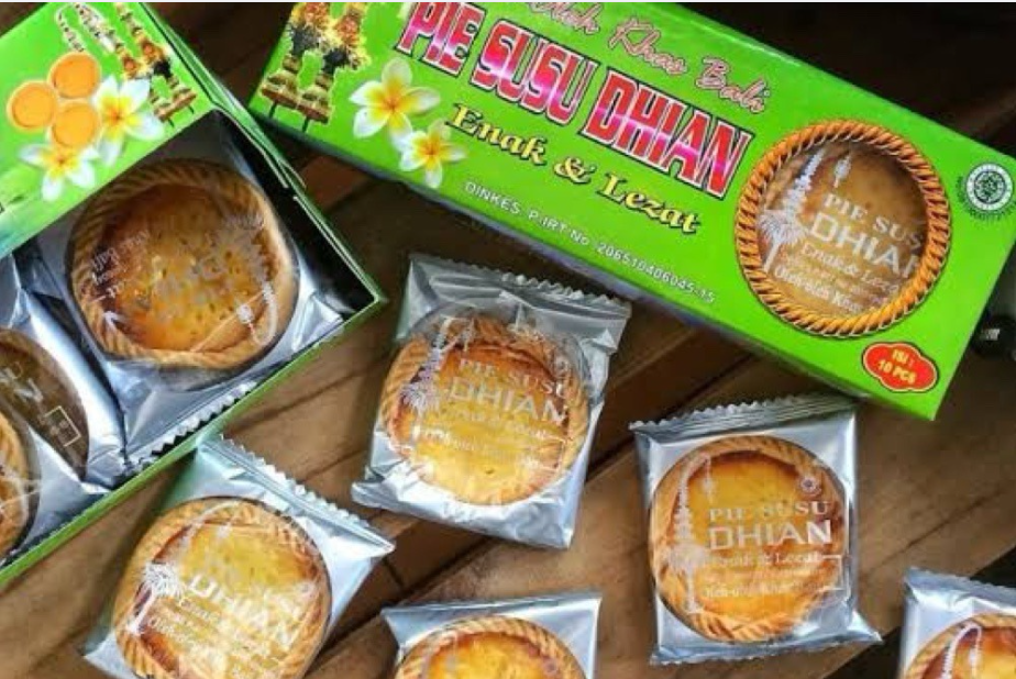Pie Susu Oleh-Oleh Khas Tradisional Bali Indonesia