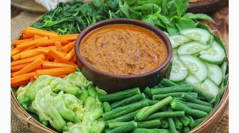 Pecel Makanan Indonesia Khas Tradisional Jawa