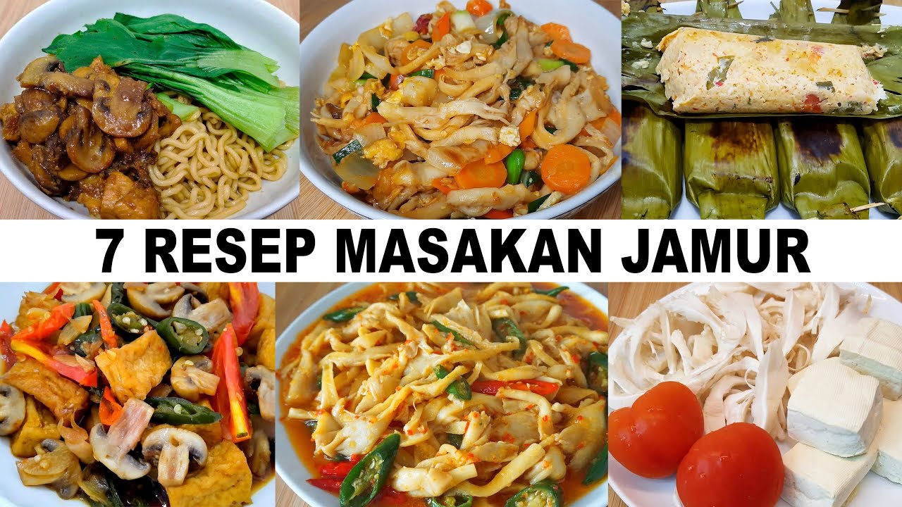 Jamur Makanan Yang Populer, bergizi Tinggi